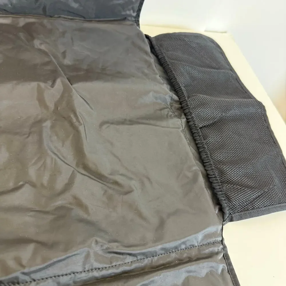 Kate Spade Nylon Foldable Baby Changing Pad Magnetic Closure Black